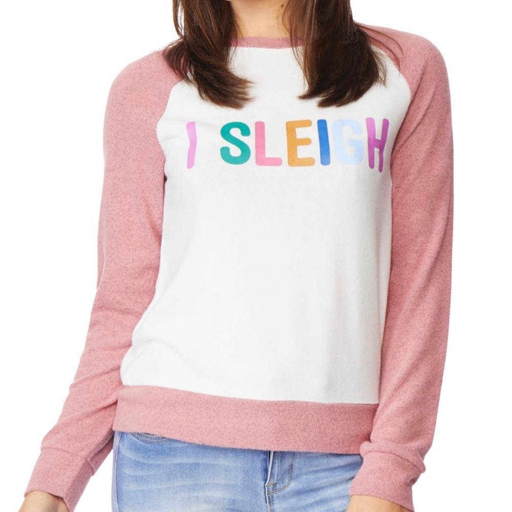 I Sleigh holiday sweater